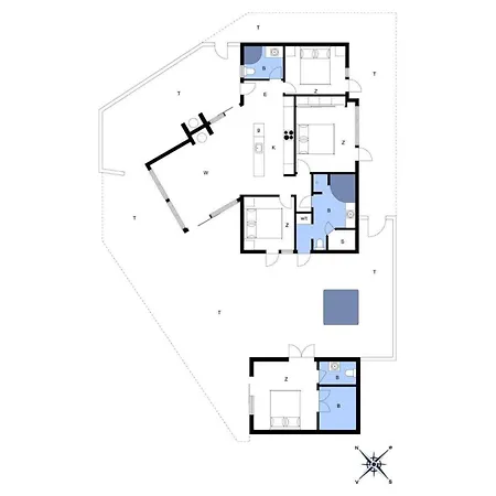 Bl234-blokhus-sdr-strandvej-9-a بيت للعطل بلوكهوس